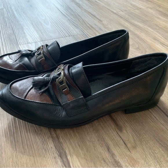 Vintage loafers size 8 - genuine leather made in Brazil - Picture 5 of 11